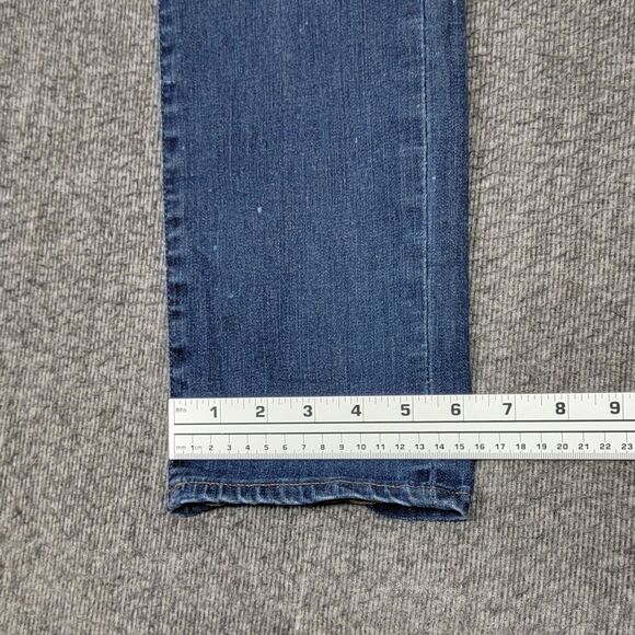 J. Crew Jeans Mens 31x28* Blue Dark Wash Skinny Leg Flex Stretch Denim AM273 - Picture 8 of 14